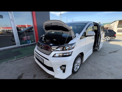 Видео: Toyota VELLFIRe 2.4 cvt GOLDEN EYES || небольшой обзор