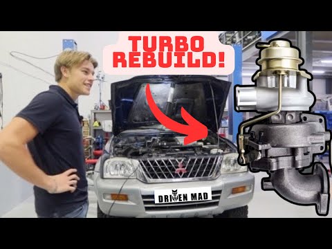 Видео: Ремонт турбины Mitsubishi L200 — Часть 1 (Снятие)