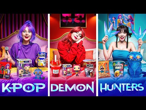 Видео: НОЧЕВКА в стиле KPOP DEMON HUNTERS пошла не по плану - ЧЕЛЛЕНДЖ !