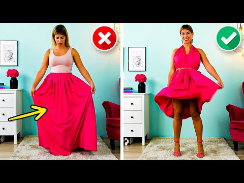 Видео: 🧵 Гениальные Лайфхаки, Чтобы Преобразить Устаревшую Одежду 👗