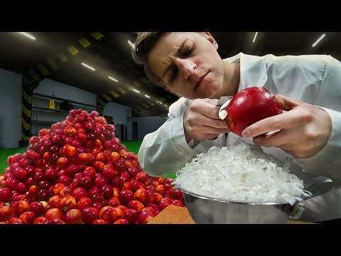 Видео: СКОЛЬКО ВОСКА МОЖНО СОСКРЕСТИ СО 100КГ ЯБЛОК?
