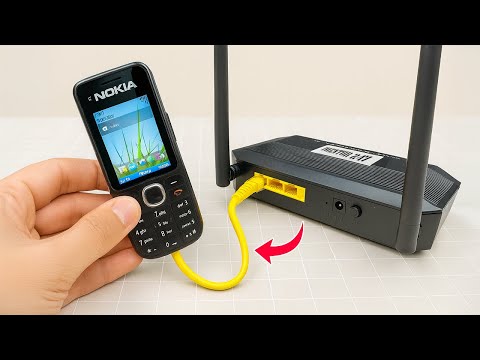 Видео: Подключите старый телефон NOKIA к WiFi-роутеру — результат поистине ошеломляющий!