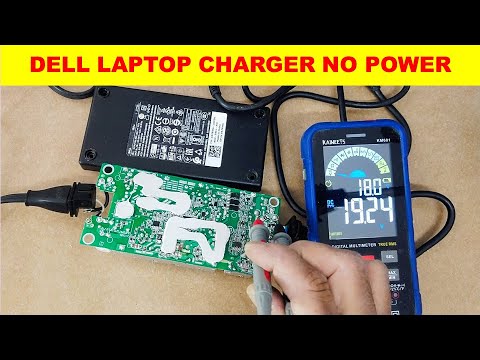 Видео: Ремонт зарядного устройства для ноутбука, не включается