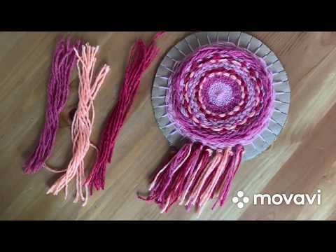 Видео: Ткачество на круге, часть вторая/ рук. Галактионова А.Н.