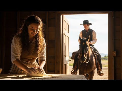 Видео: Она готовила одна на кухне, пока ковбой не подошел и не остановился, услышав ее напев.