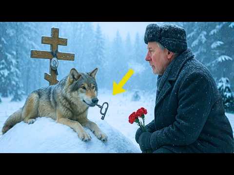 Видео: ВОЛК ЛЕЖАЛ на могиле… и то, что он ДЕРЖАЛ В ПАСТИ, шокировало всех