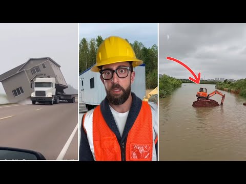 Видео: Масштабные строительные провалы, которые вас поразят! 🤯🏢