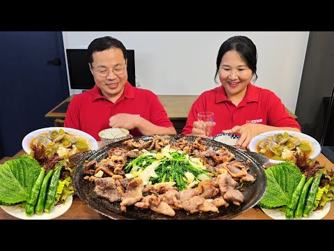 Видео: овощи вместе и выпить стакан соджуㅣCookingㅣMukbang