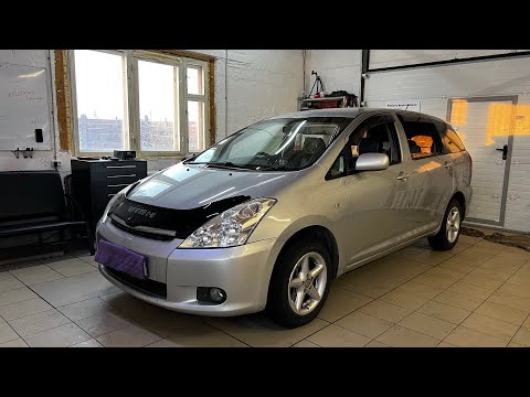 Видео: Toyota Wish, замена радиатора отопителя