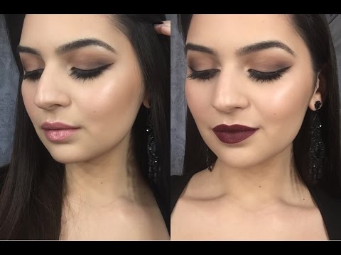 Видео: Абитуриентски грим за черна рокля | Грим урок | Prom Makeup Tutorial