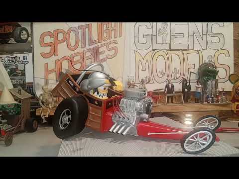 Видео: Модели машин и кофе Glens №2, созданные Полом в Left Coast Model Car Buildings