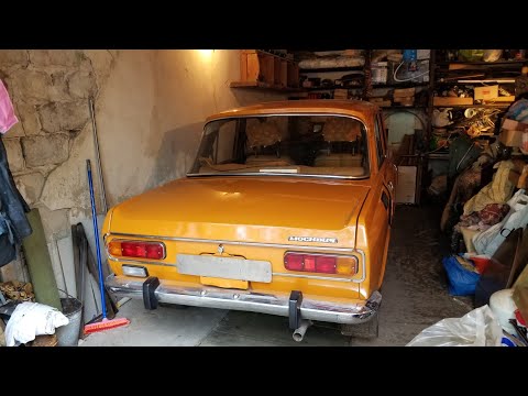 Видео: КАПСУЛА ВРЕМЕНИ нашли новый Москвич-2140 с пробегом 836 км ГАРАЖНАЯ НАХОДКА в городе Запорожье.