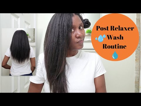 Видео: КАК Я МОЮ ВОЛОСЫ ПОСЛЕ РЕЛАКСЕРА | ЗДОРОВЫЙ УХОД ЗА ВОЛОСАМИ