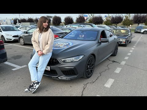 Видео: СУМАСШЕДШАЯ ВЕРНУЛАСЬ НА BMW M8!