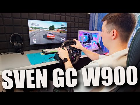 Видео: Игровой руль SVEN GC W900