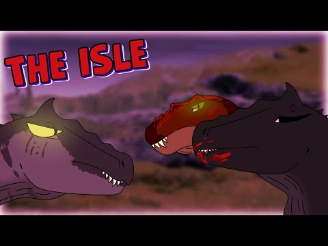 Видео: THE ISLE - Аллозавр прижал Рекса к обрыву!