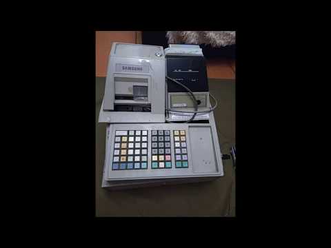 Видео: Разбор кассового аппарата SAMSUNG