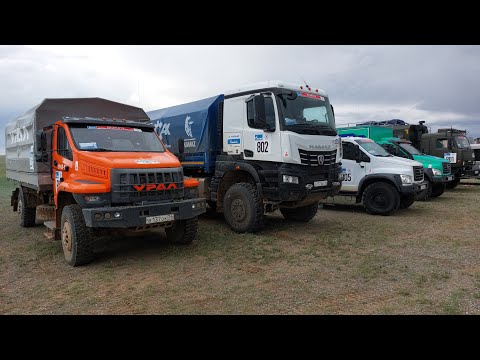 Видео: УРАЛ-80 на"SILK WAY"РФ-Монголия.