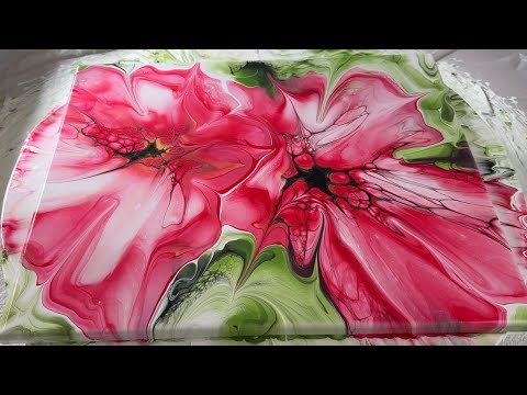 Видео: 78. Научитесь создавать потрясающие цветочные композиции в технике заливки