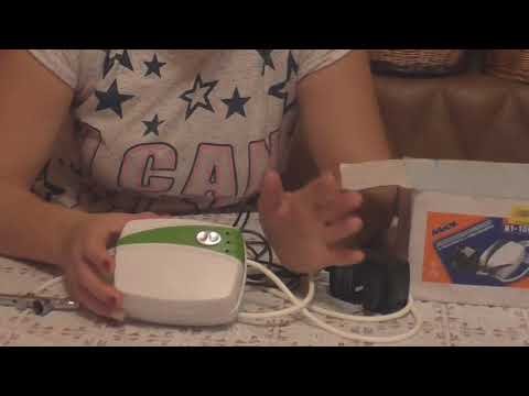 Видео: Мой аэрограф. Миникомпрессор Miol 81-130 + аэрограф 0.3 мм