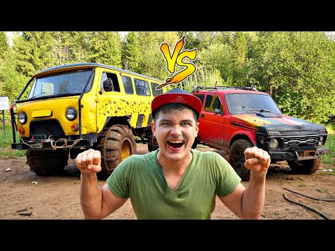 Видео: Говорящая Нива против буханки! Проигравший отправляется на металл!