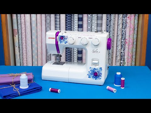 Видео: Janome Sella - Обзор швейной машины