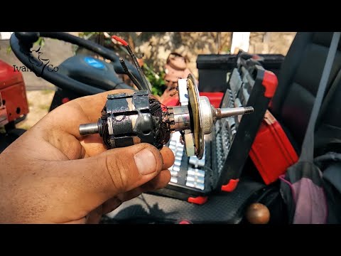 Видео: Сгорел вентилятор охлаждения на китайском тракторе? Есть решение!