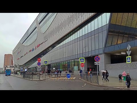 Видео: Москва, район Гольяново, автовокзал Центральный, улица Уральская (23.10.2024)