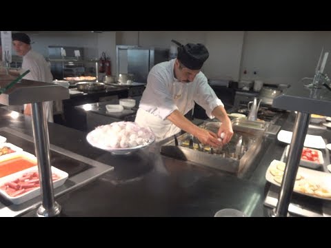 Видео: Тунис Сусс отель Concorde Green Park Palace 5* -  завтрак