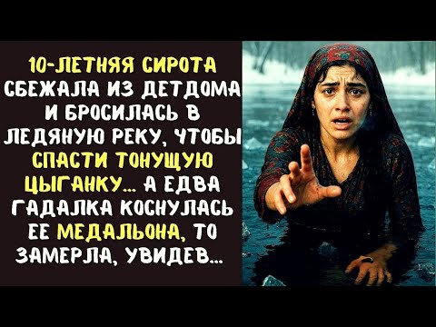 Видео: 10-летняя СИРОТА бросилась в ледяную реку, чтобы спасти тонущую ЦЫГАНКУ… А едва гадалка коснулась