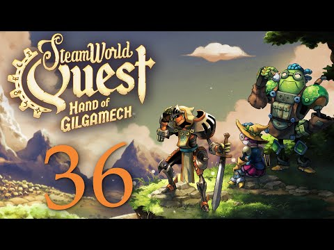 Видео: SteamWorld Quest: Hand of Gilgamech - Глава 19: Вертоглот [#36] Финал сюжета | PC