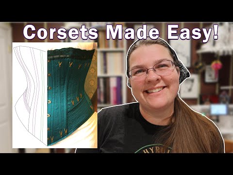 Видео: Как сшить красивый корсет для домработницы на заказ (с примеркой) | Easy Corsetry