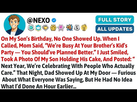 Видео: На день рождения моего сына никто не пришёл. Когда я позвонила, мама сказала: «Мы заняты в…» Лучш...