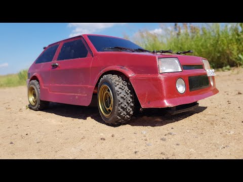 Видео: RALLY из Ваз 2108 ... На бездорожье круче, чем Крузак! RC car 4x4