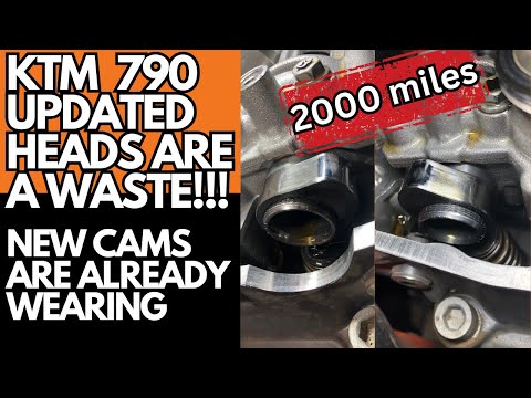 Видео: Шокирующая правда о проверке кулачков KTM 790 после 2000 миль пробега