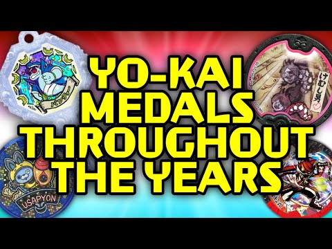 Видео: Типы медалей Йо-кай разных лет | LonelyFubuki