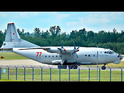 Видео: Потрясающий АН-12. А как звучит, а как дымит! Такое больше не увидеть.