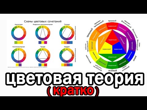 Видео: Цветовая теория ( кратко)