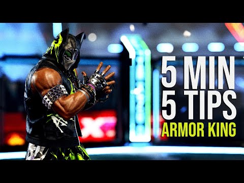 Видео: 5 минут 5 советов по Armor King | Гайд по Tekken 8