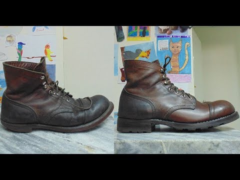 Видео: Deconstructing and rebuilding Red Wing 8111 boots / Разборка и восстановление ботинок Iron Ranger