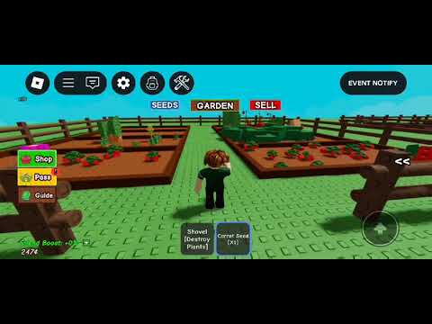 Видео: Играю роблокс Grow a garden ребят снял круто мой сад 🪴 у Вани моего друга большой 🪏 сад у него 