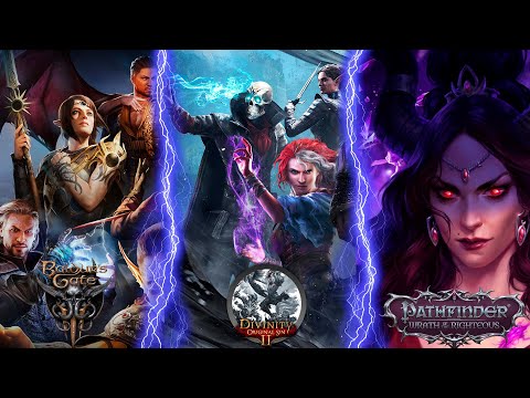 Видео: Что Круче ? /Baldur's Gate 3/ VS /Divinity OS 2/ VS /Pathfinder WotR/