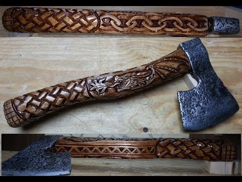 Видео: Вторая жизнь топора. Старый топор. Часть 2. Резьба по дереву