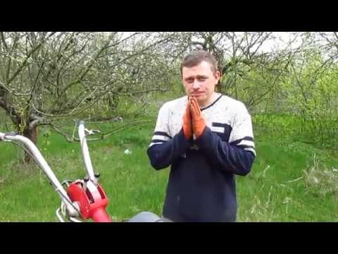 Видео: Как пахать в развал? Мотоблок Мотор Сич.