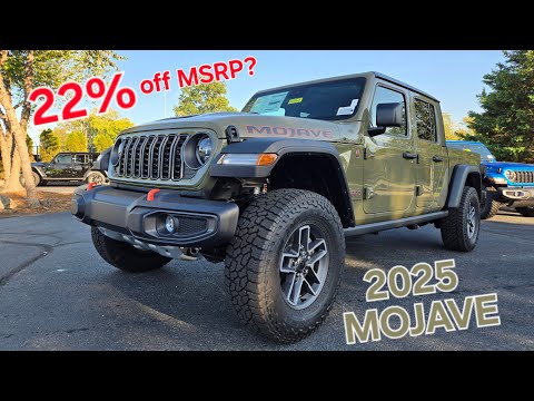 Видео: ПРОДАН --- Gladiator Mojave 2025 года | Кожаные сиденья и подогрев | ВСЕГО 46 тыс. долларов?