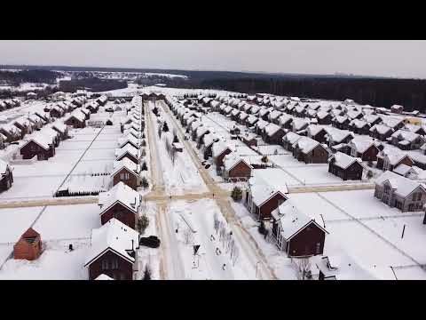 Видео: КП "Резиденция Булатово": поселок прекрасен во все времена года.