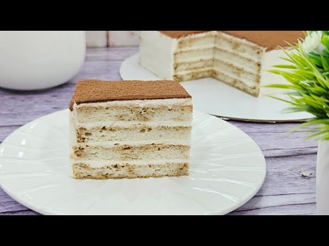 Видео: ПП торт ТИРАМИСУ без сахара, без глютена. Низкокалорийный десерт 