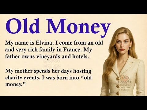Видео: Старые деньги ✅ Эмоциональная история на английском языке (уровень A1/A2) ✅
