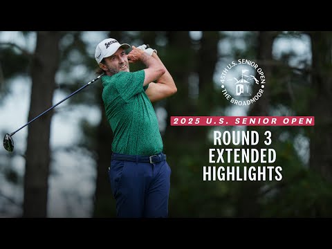 Видео: Основные моменты Открытого чемпионата США по теннису среди ветеранов 2025 года: раунд 3, расширен...