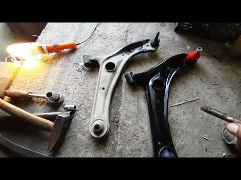 Видео: Замена рычага в сборе Toyota Vitz
